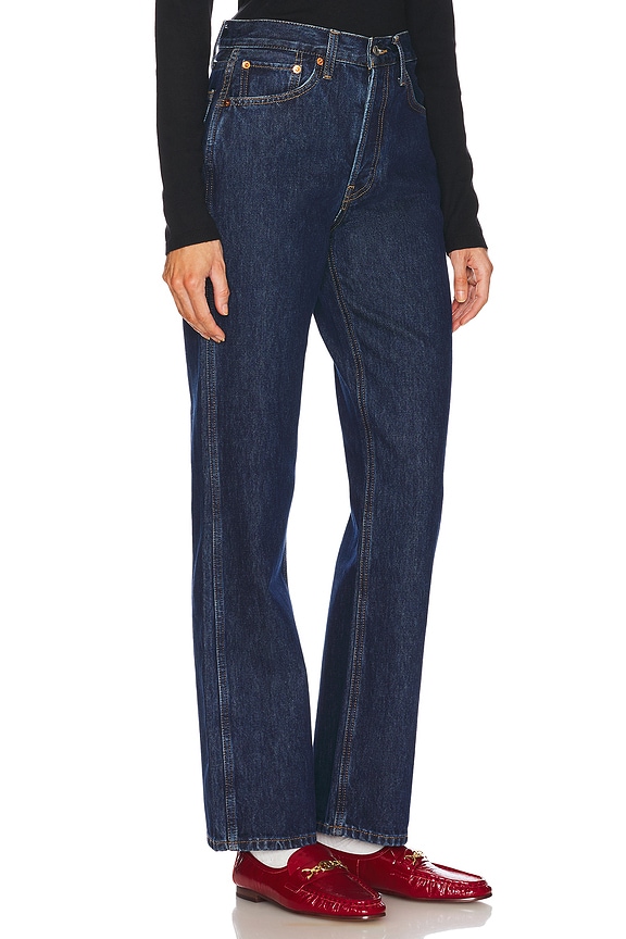 view 2 of 6 90's High Rise Loose Jeans in Heritage Rinse