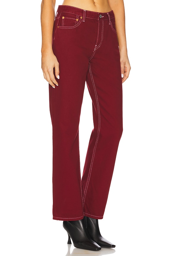 view 2 of 6 The Standard Jeans in Currant