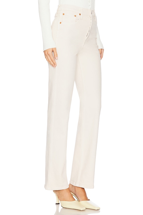 view 2 of 6 JEAN LOOSE TAILLE HAUTE 90S in Vintage White