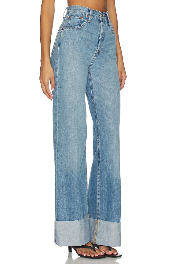 view 2 of 6 PIERNA ANCHA in Vintage Biker Blue