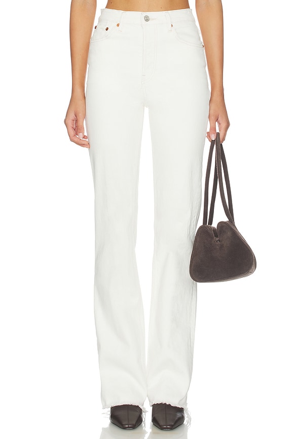 view 1 of 6 70s Bootcut Jean in Crema