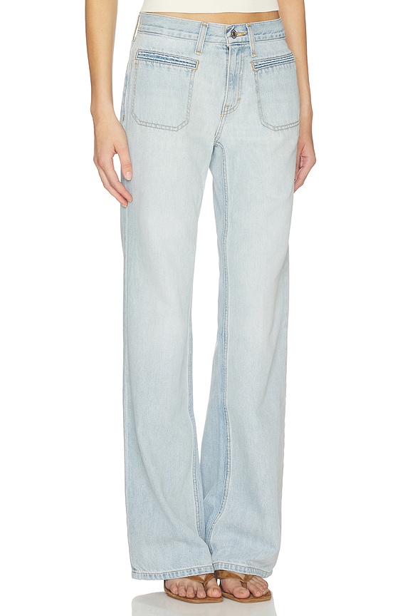 view 2 of 6 JAMBES LARGES WEST CALIFORNIAN in Solana Blue