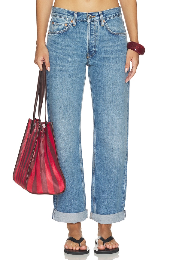 view 1 of 6 Beau Jean Cuffed Boyfriend Jeans in Day Tripper