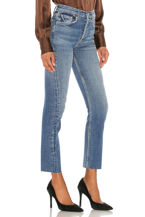 view 2 of 4 JEAN SKINNY HIGH RISE ANKLE in Aged Blue