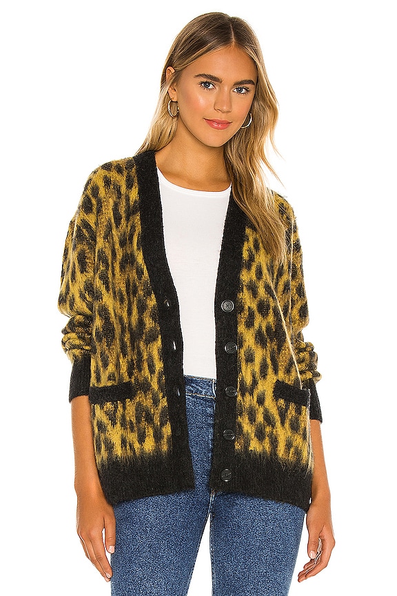 view 1 of 4 GILET WW84 in Cheetah Intarsia