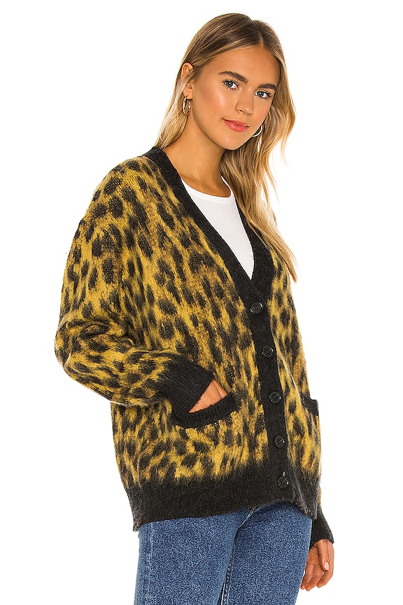 view 2 of 4 GILET WW84 in Cheetah Intarsia