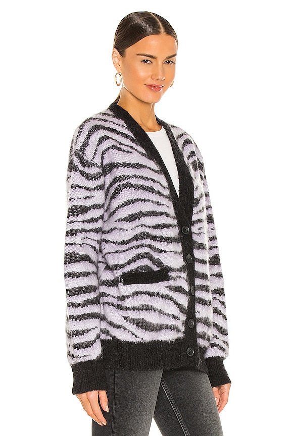 view 2 of 4 CÁRDIGAN 90S in Tiger Intarsia