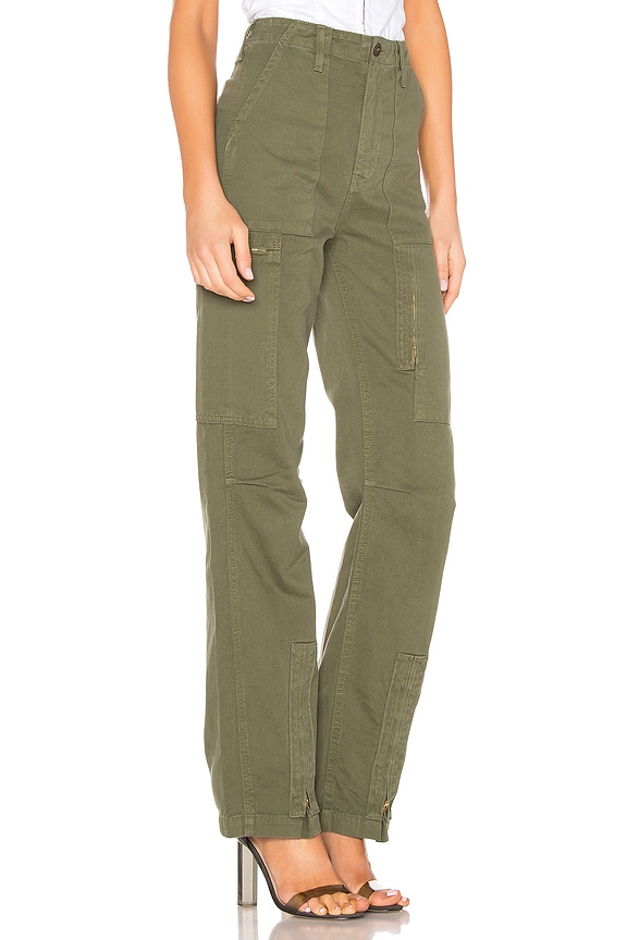 view 2 of 4 Originals High Rise Cargo Pant in Army Green
