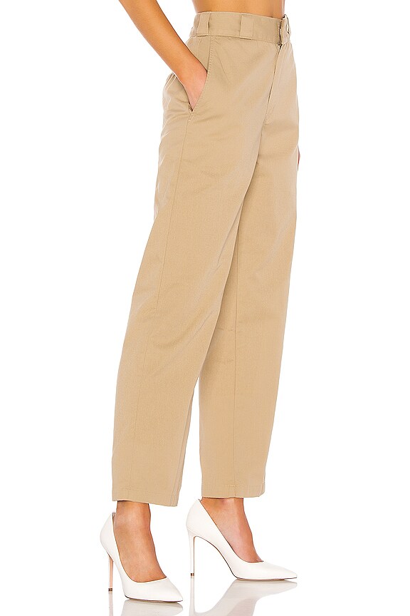 view 2 of 4 PANTALÓN CON TRABILLAS IDGAF in Khaki