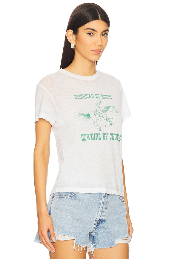 view 2 of 4 Cowgirl Classic Tee in Optic White