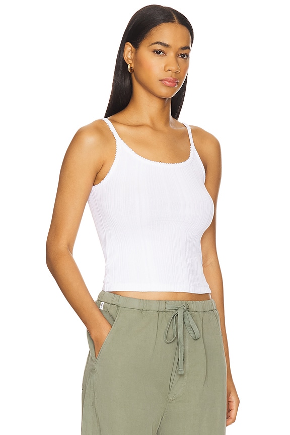 view 2 of 4 VARIGATED JOLIE タンクトップ in Optic White
