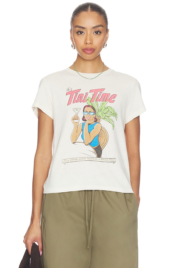 view 1 of 4 Classic Tee Tini Time in Vintage White
