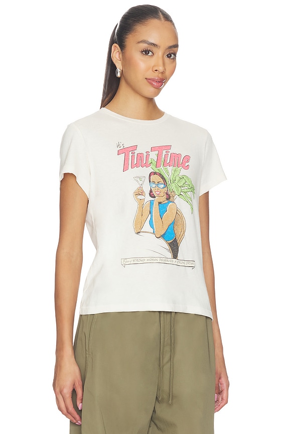 view 2 of 4 Classic Tee Tini Time in Vintage White