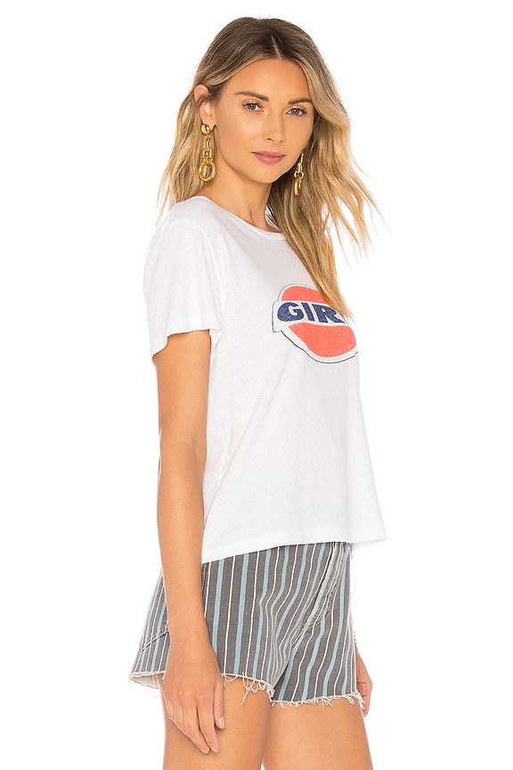 view 2 of 4 T-SHIRT GIRL in Optic White