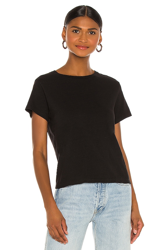 view 2 of 5 x Hanes The Classic Tee in Washed Black