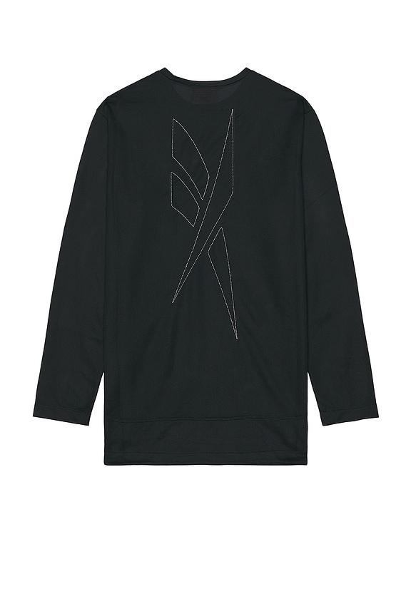 view 2 of 5 X Kanghyuk Stitched Logo Tee in Dark Grey