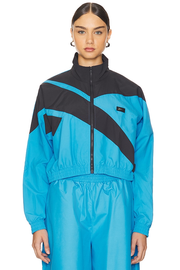view 2 of 5 X Angel Vector Track Jacket in Always Blue
