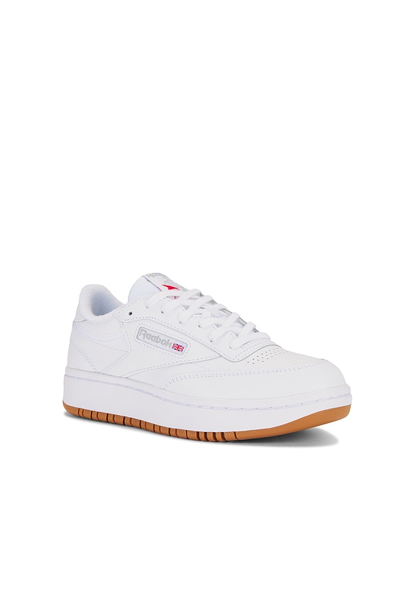 view 2 of 6 Club C Double Sneaker in White
