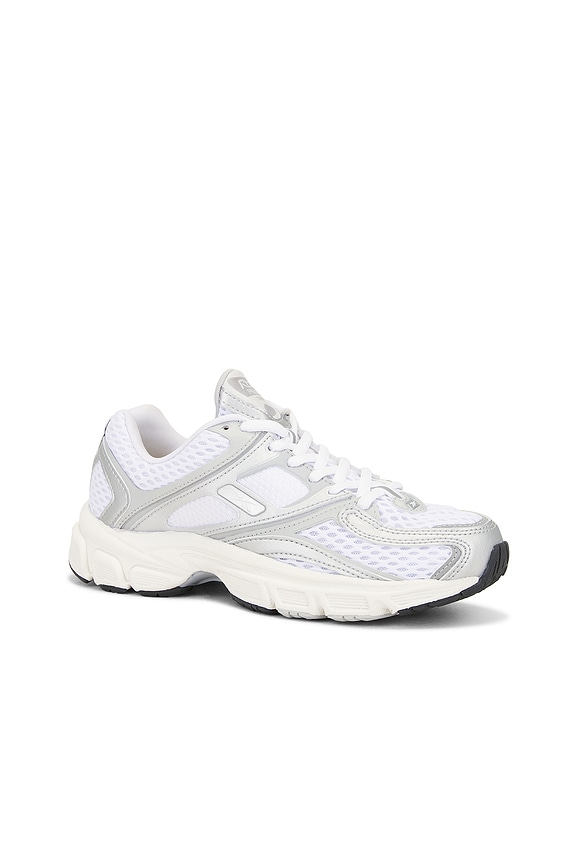 view 2 of 6 Premier Trinity Sneaker in White, Chalk, & Grey