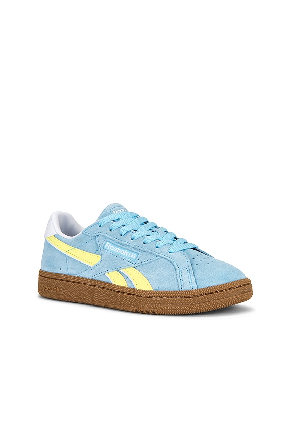 view 2 of 6 SNEAKERS in Digital Blue, Solar Acid Yellow, & Gum