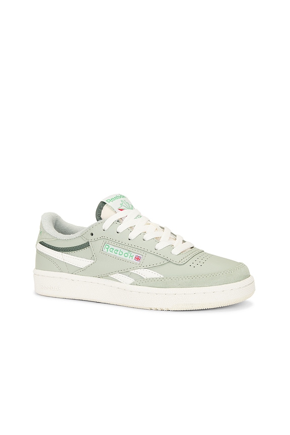 view 2 of 6 Club C Revenge Vintage Sneaker in Vintage Green, Chalk, & Trek Green