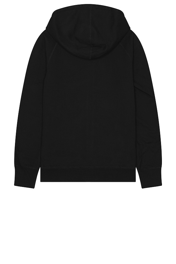 view 2 of 5 SWEAT À GLISSIÈRE AVEC CAPUCHE CORE in Black