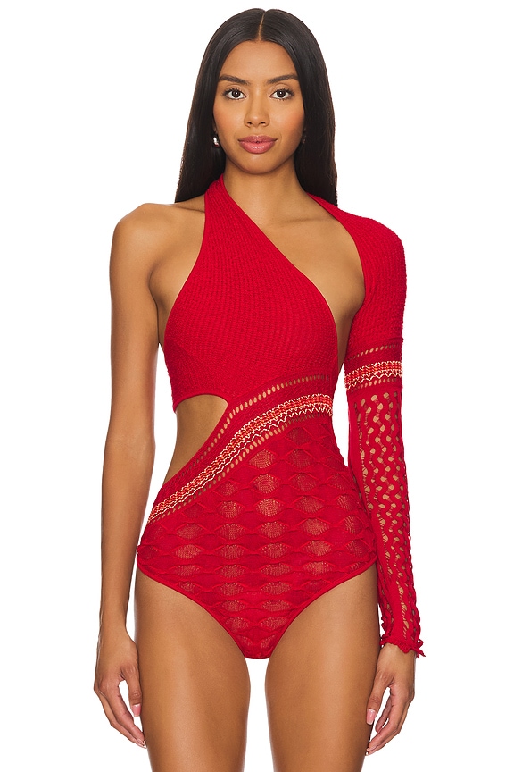 view 2 of 6 BODY DINA in Red