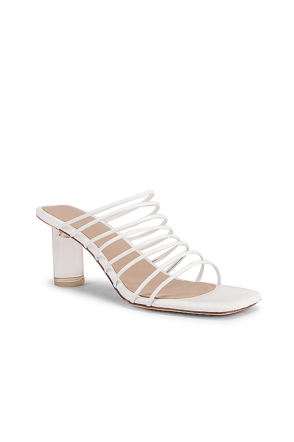 view 2 of 5 SANDALIA ZOE in Leather White