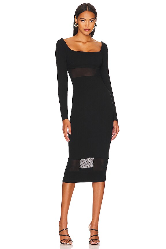 view 2 of 6 Jamie Midi Dress in Black