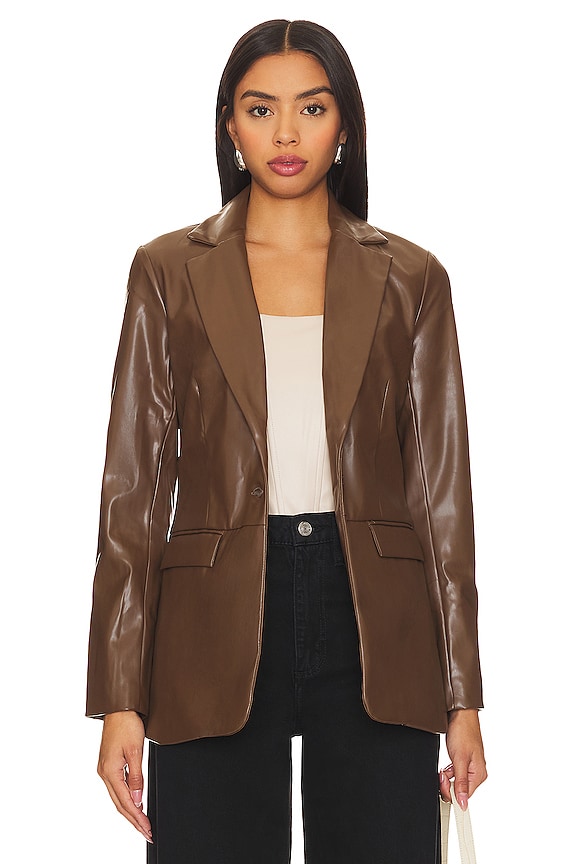 view 2 of 11 VESTE CHLOE in Chocolate Brown