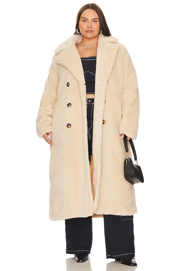 view 1 of 7 Ricky Coat in Cream