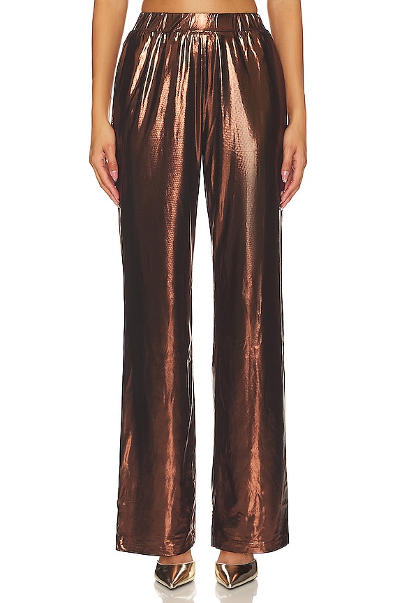 view 2 of 10 Camille Pant in Chocolate Brown