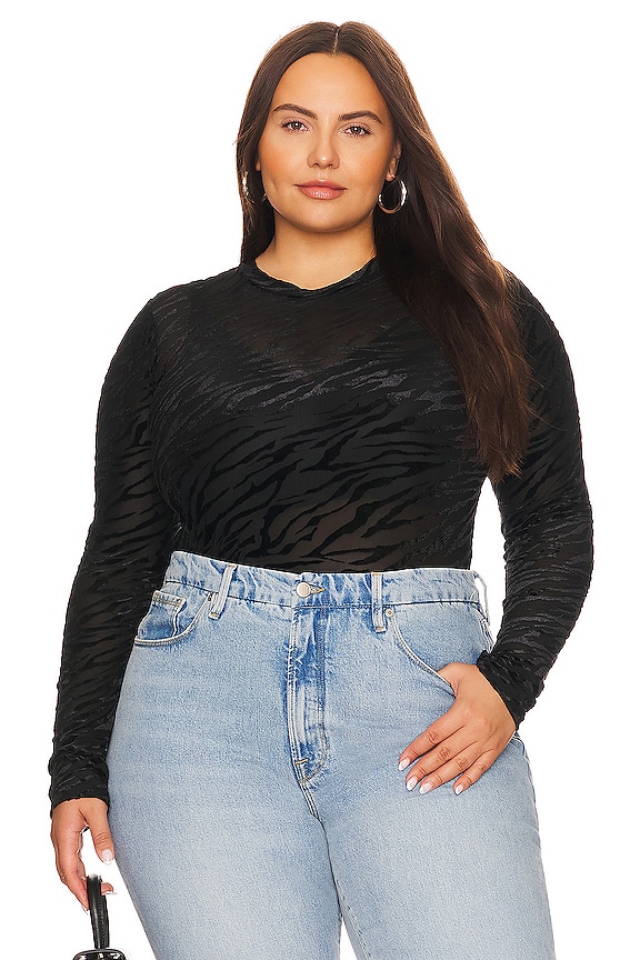 view 1 of 10 Ella Top in Black Tiger
