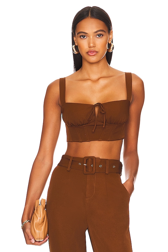 view 2 of 10 Jodie Top in Brown