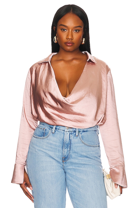 view 2 of 10 Marissa Top in Dusty Pink