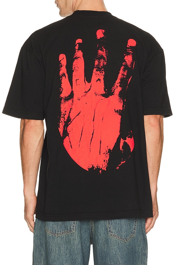 view 1 of 4 CAMISETA X in Black & Red