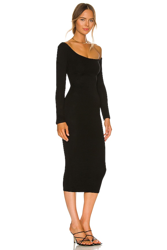 view 2 of 3 Off Shoulder Dress in Black