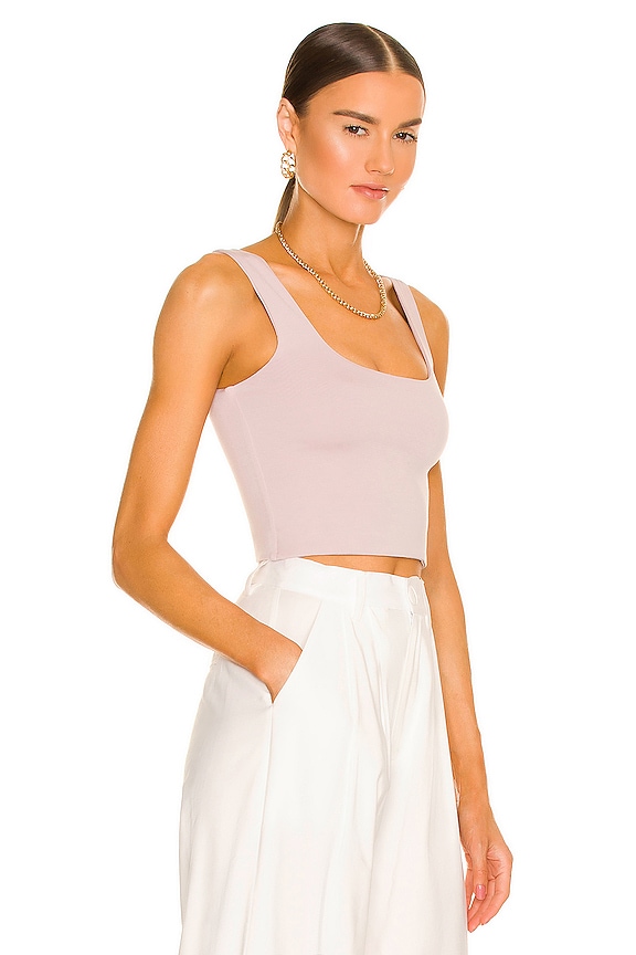view 2 of 4 Signature Tank Crop in Mauve