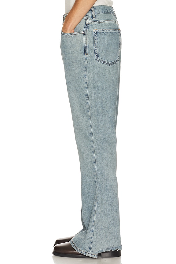 view 2 of 6 R6 Flare Denim Jean in Astro Blue