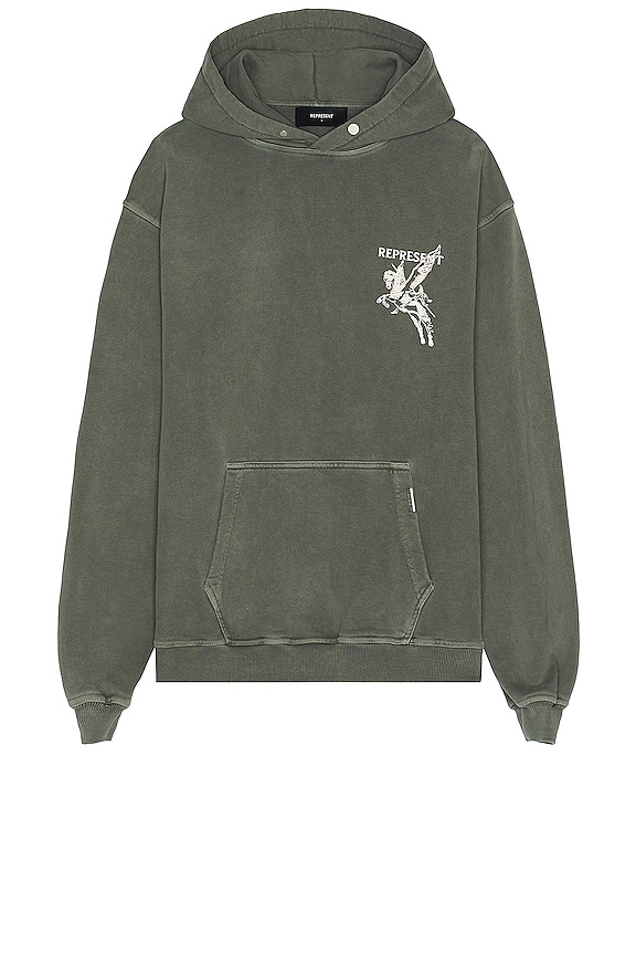 view 2 of 3 Power And Speed Hoodie in Olive