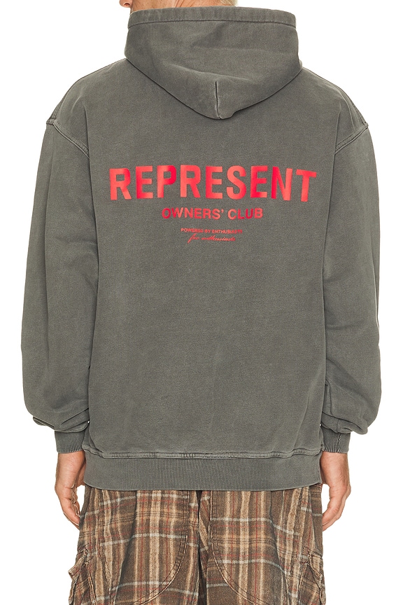 view 2 of 5 SWEAT À CAPUCHE OWNERS in Washed Black