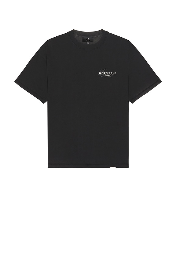 view 2 of 5 Legacy Overprint Tee in Vintage Black