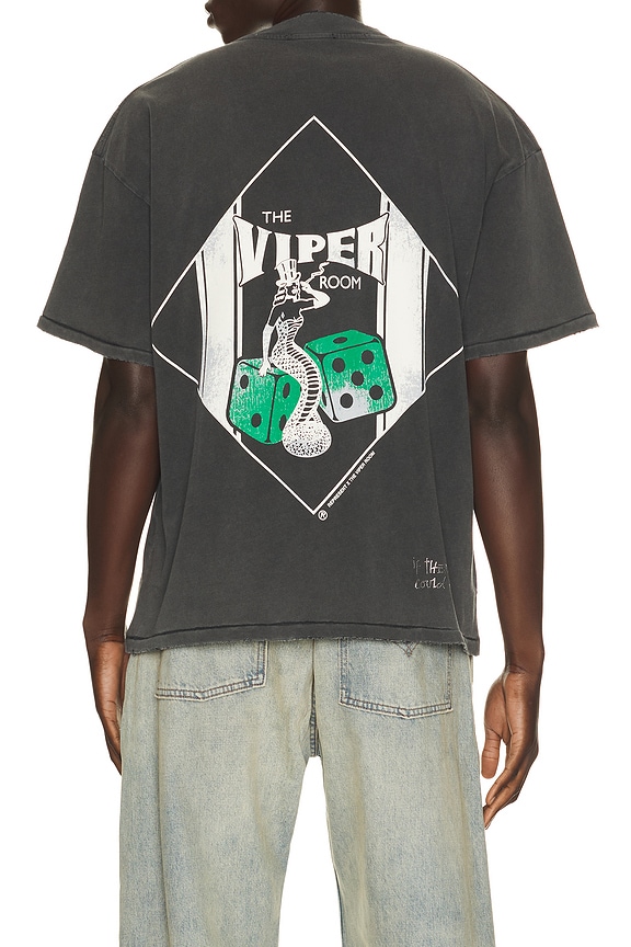 view 2 of 4 The Viper Room Dice Tee in Vintage Grey