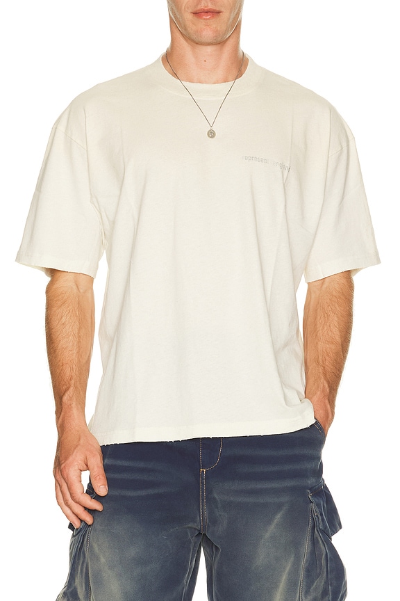view 2 of 4 T-SHIRT REVERSE  in Flat White