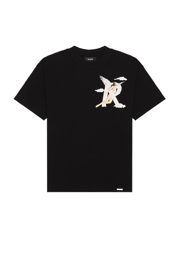 view 2 of 4 Storms In Heaven T-shirt in Jet Black