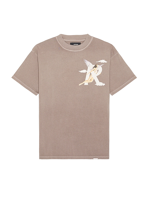 view 2 of 4 Storms In Heaven T-shirt in Mushroom