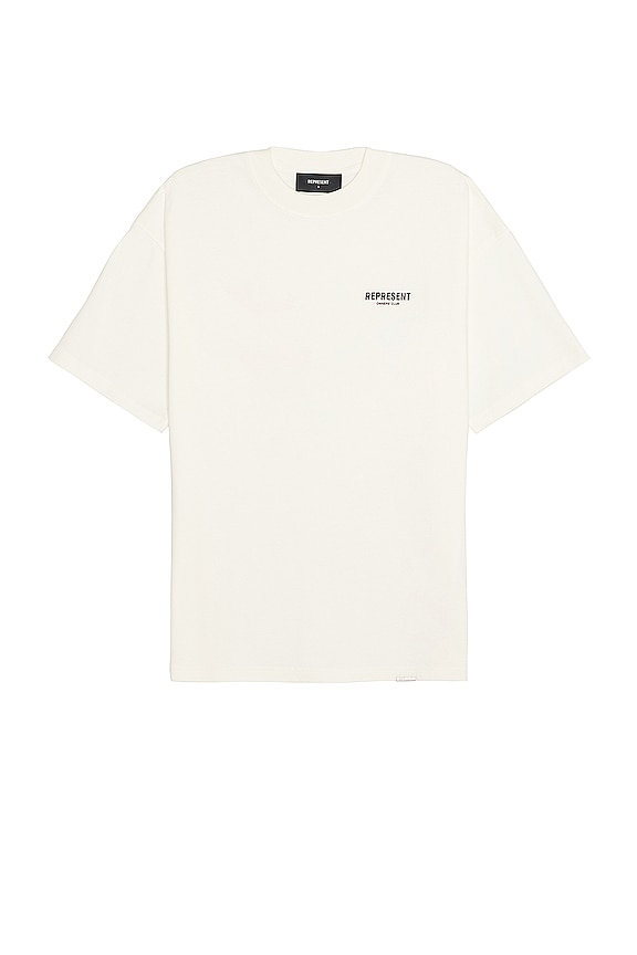 view 2 of 4 Represent Owners Club T-shirt in Flat White