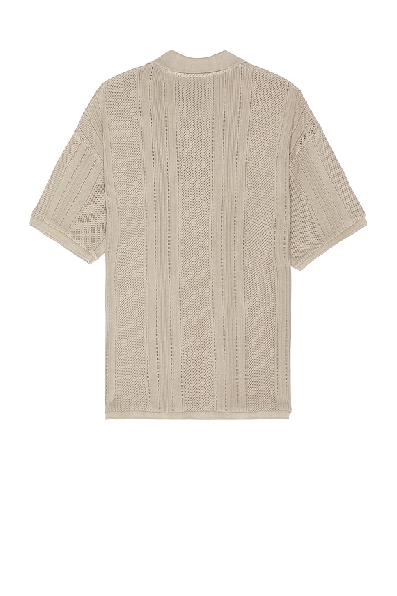 view 2 of 4 Open Stitch Polo in Cashmere