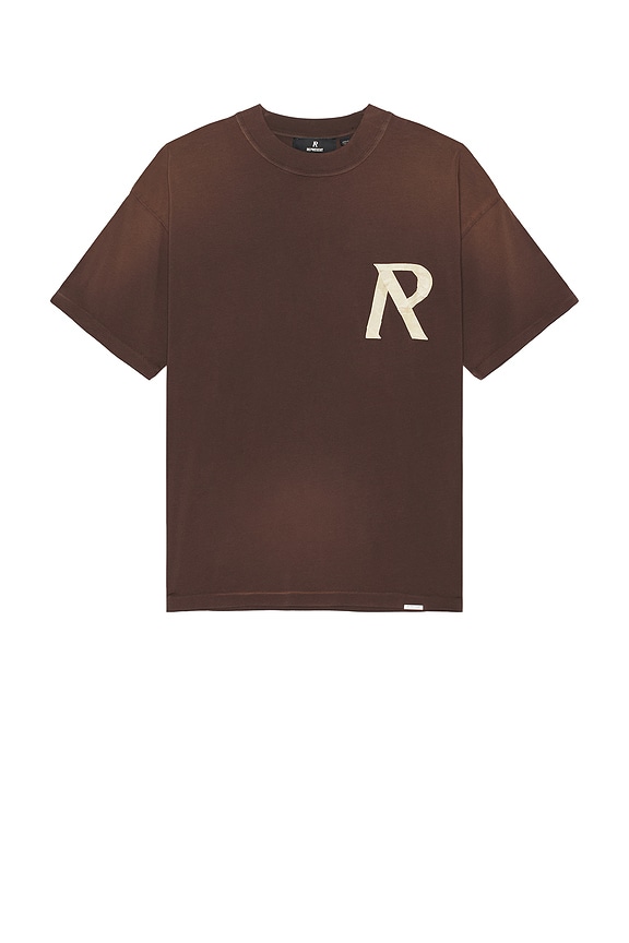 view 2 of 3 Masking Tape Initial T-Shirt in Cedar