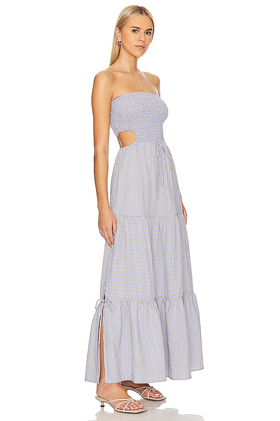 view 2 of 4 KELLE 맥시원피스 in Coastal Cool Gingham
